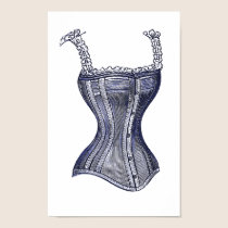 Victorian Corset or Bustier, Great Vintage Image posters