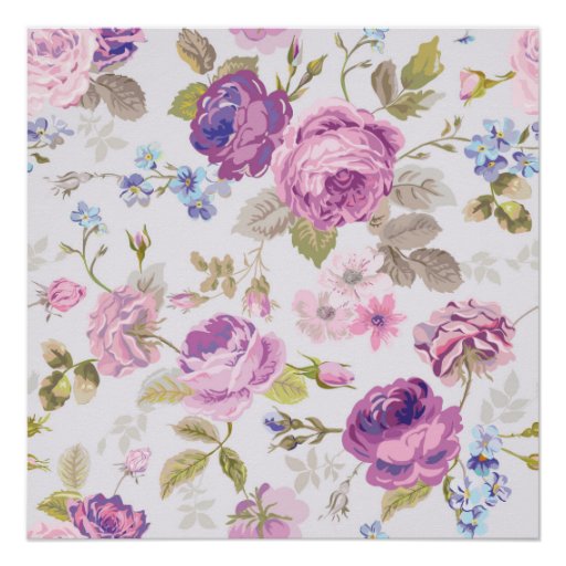 victorian country lavender shabby chic roses paris poster zazzle victorian country lavender shabby chic roses paris poster zazzle
