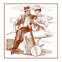 Victorian Couple Poster posters