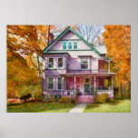 Victorian - Cranford, NJ - An Adorable house Posters