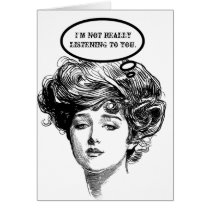 Victorian Diva Humor cards
