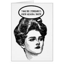 Victorian Diva Humor cards