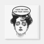 Victorian Diva Humor Fridge Magnet