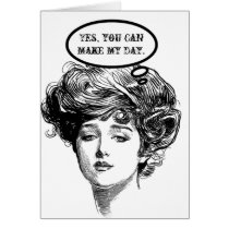 Victorian Diva Humor cards