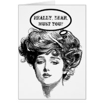 Victorian Diva Humor cards