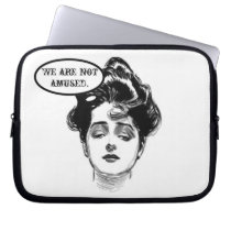 Victorian Diva Humor laptop sleeves