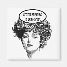Victorian Diva Humor Magnet