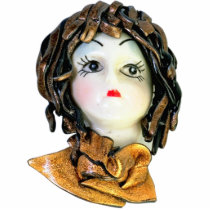 VICTORIAN DOLL HEAD PHOTO SCULPTURE PIN photo sculptures by colts1673 VICTORIAN DOLL HEAD PHOTO SCULPTURE PIN photo sculptures