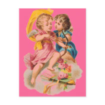VICTORIAN ERA CUPID LOVE POST CARD postcards