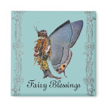 Victorian Fairy Blessings Magnet