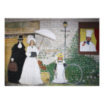 Victorian Family Scene Invitation