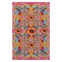 Victorian Fantasy Floral Scrapbook Craft Paper Personalized Stationery