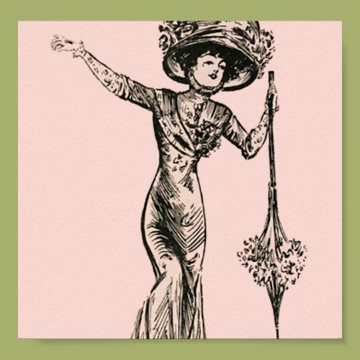 Victorian Fashionable Posters Zazzle_print