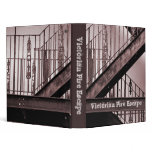 Victorian Fire Escape (1in) Vinyl Binders