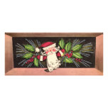 Victorian Flat Christmas Card Personalized Invite