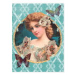 Victorian Flower Girl Post Cards