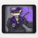 Victorian Fox Mousepad by artvixn Victorian Fox Mousepad