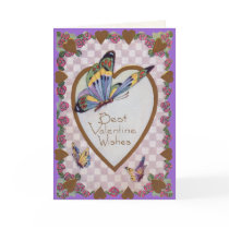 Victorian Friend's Valentine's Day Card
