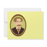 Victorian Gentleman Portrait Custom Invites