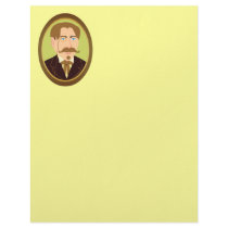Victorian Gentleman Portrait Letterhead Template