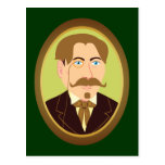 Victorian Gentleman Portrait Postcard