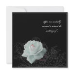 Victorian Goth wedding invitation