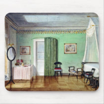 Victorian green bedroom mousepads by lilandluckysloot Victorian green bedroom mousepads