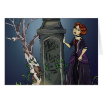 Victorian Halloween cards