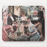 Victorian Halloween Party Mouse Pads