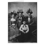 Victorian Hatty Girls cards