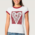 Victorian Heart Lace T-Shirt