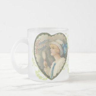 Victorian Heart Valentine's Mug mug