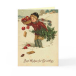 Victorian Holiday Card
