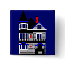 Victorian House buttons by lonvig Victorian House buttons
