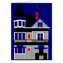 Victorian House Cards