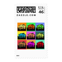 Victorian house postage