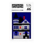 Victorian House Postage Stamps