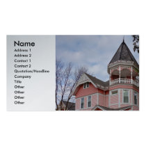 Victorian houses business cards