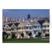 Victorian Houses Greeting Cards