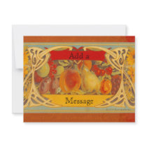 Victorian Label Art Invitations by brandyinthesky Victorian Label Art Invitations