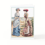 Victorian Ladies at the Beach cards
