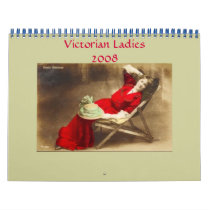Victorian Ladies Calendar - Customized