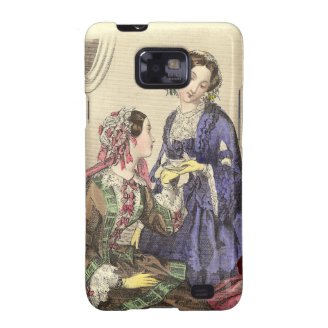 Victorian Ladies - Girlfriends Taking Tea Vintage Samsung Galaxy S Covers