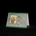 Victorian Lady Christmas Card