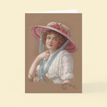 Victorian Lady General Purpose Greeting Card