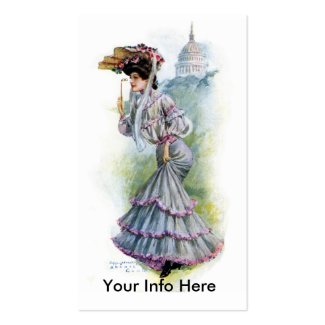 Victorian Lady in Lavender Dress profilecard