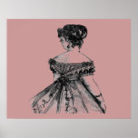 Victorian Lady Poster posters