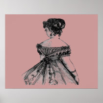 Victorian Lady Poster