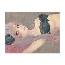 Victorian Lingerie Postcard