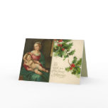 Victorian Madonna Christmas Card